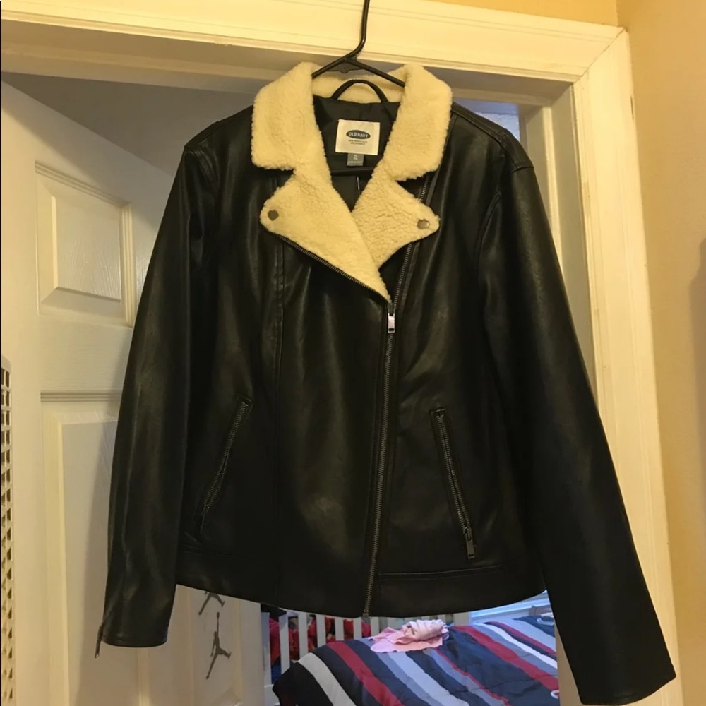 Pleather jacket